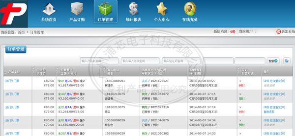 电子门票系统